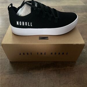 NOBULL Men's Black Knit Rec Trainers
